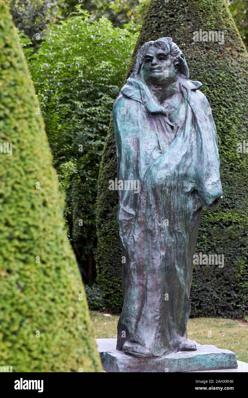 Balzac'' de 1898, escultura de Auguste Rodin (1840-1917), Musée Rodin,  París, Francia Fotografía de stock - Alamy