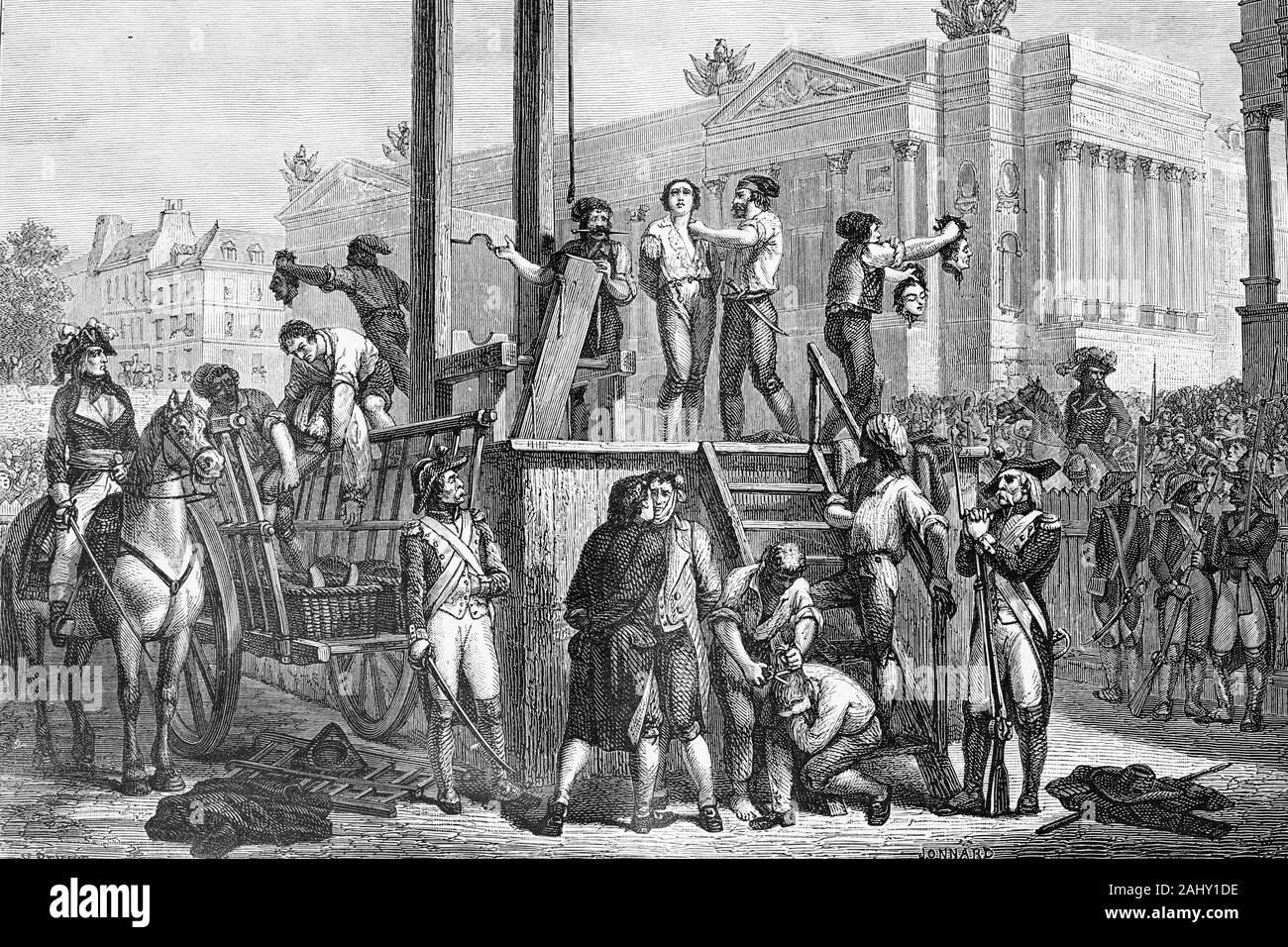 Robespierre guillotine fotografías e imágenes de alta resolución - Alamy