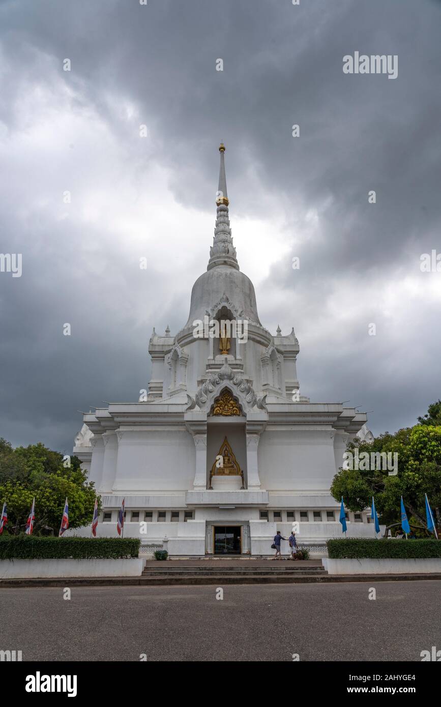Templo de Khao Kho, Phetchabun, Tailandia Foto de stock
