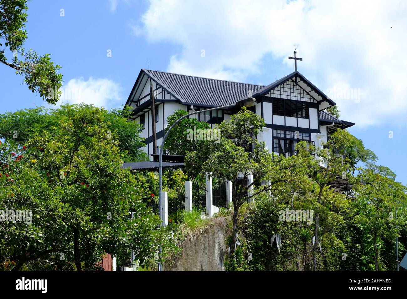 Bishop's House Old Town Kuching, Kuching, Sarawak, Malasia, Asia Foto de stock