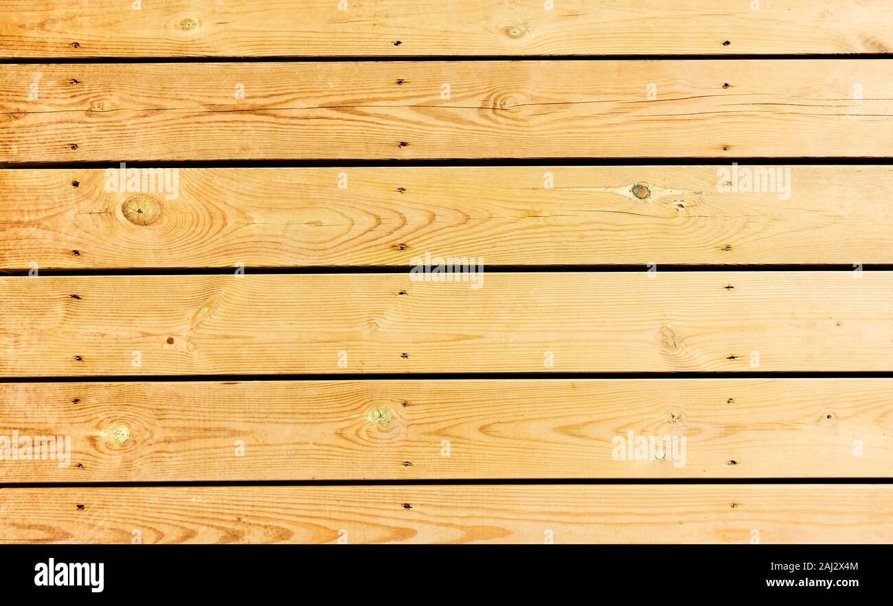 Luz tablones de madera con superficie lisa. Textura de madera y