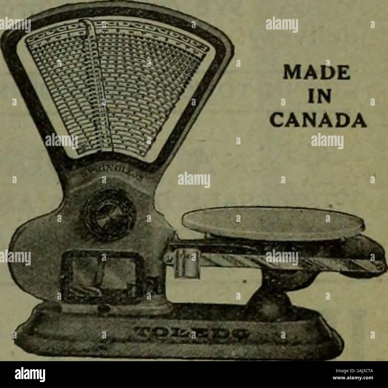 Almacenero canadiense de enero a junio de 1910 . Foto de stock