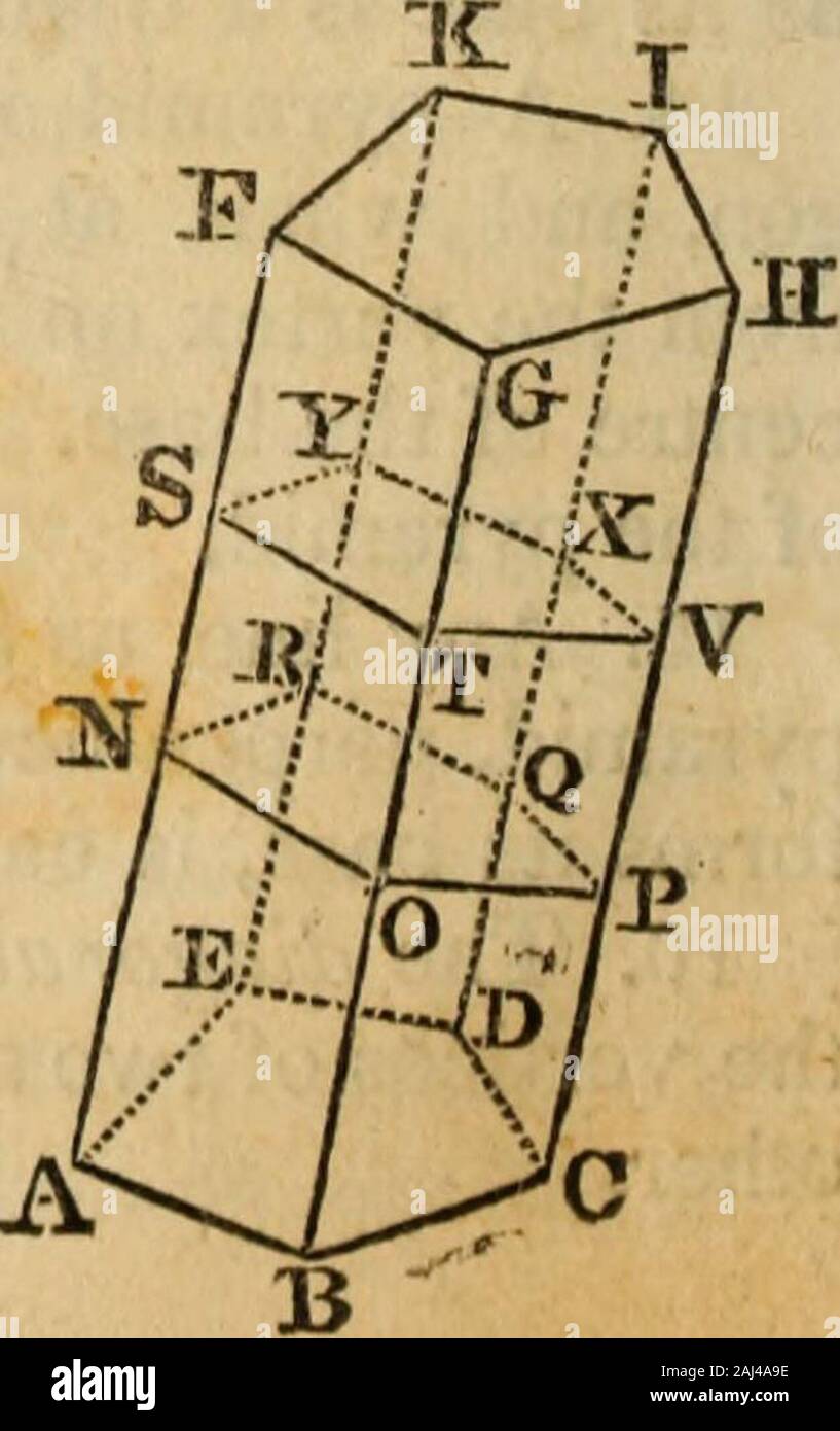 Elementos de geometría y trigonometría . La proposición II. Teorema. En