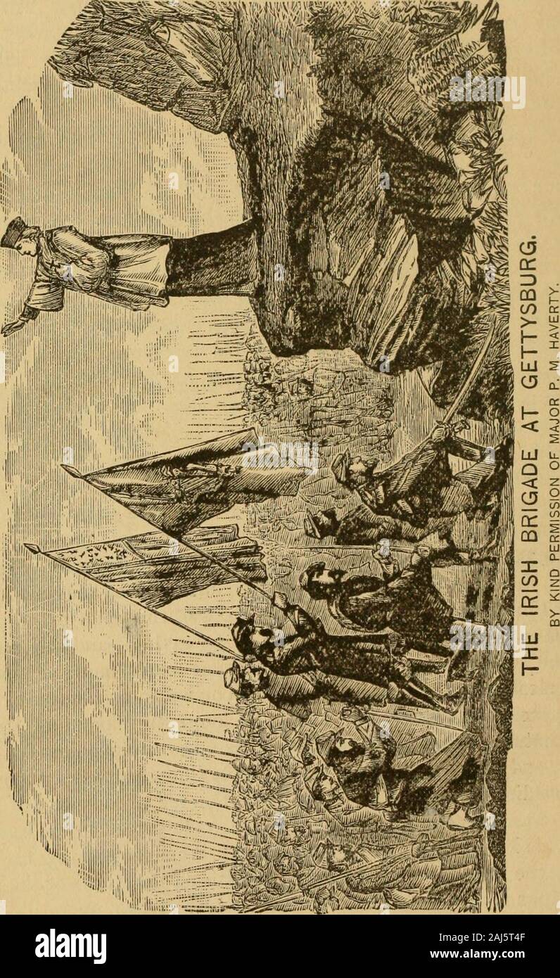 Recuerdo De La Re-Unión De El Azul Y El Gris, En El Campo De Batalla De Gettysburg, El 1 De Julio, 2, 3 Y 4, 1888 Cómo Llegar Hasta Allí, Y Lo