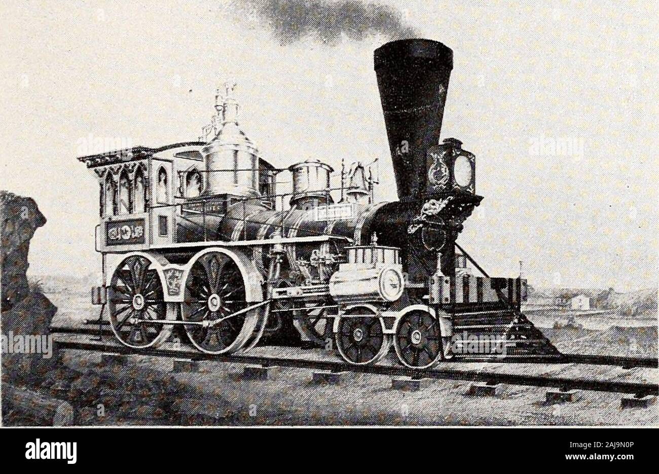 Abraham Lincoln's 1861 inauguración . regresó, pasó a la nueva cartera