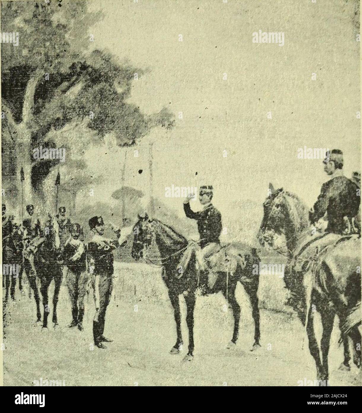 La mujer . ber: ViUafranca,Casamicciola^Napoli,Busca. El epígrafe, dados sencillamente lo que sigue á Humberto I" - EÉ FTÉSOLEIL SETTEMBRB DITALTA - 30 de 1900. El 30 del pasado mes de septiembre, la ciudad de Fié^oleinauguró en una de sus mejores plazas, el modesto monumentode que damos cuenta en esta , Page, à la memoria de Hum-berto I. Sencillo y elegante, débese su factura al eminente liábil sinceldel es-cultor Gugliel-mo Pugi, discí-pulo de la RealAcademia deFirenze deBellas Artes. El busto delfi-nado monarcadescansa sobreun sócalo ador-nado con cuatroescudos, que re-presentan cua-tro fecha Foto de stock