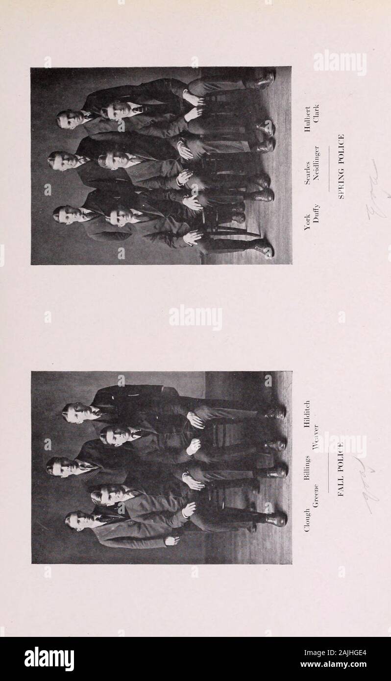 Pot Pourri . EDWARD C. Green, jefe A. A. Hilditch A. V. R. M. Tejedor Clough A. W. K. Billings primavera &LT;Eetm FRED M. HULBERT, Jefe C. C. Searles A. B. Clark, Jr. E. S. Duffy S. A York. Foto de stock