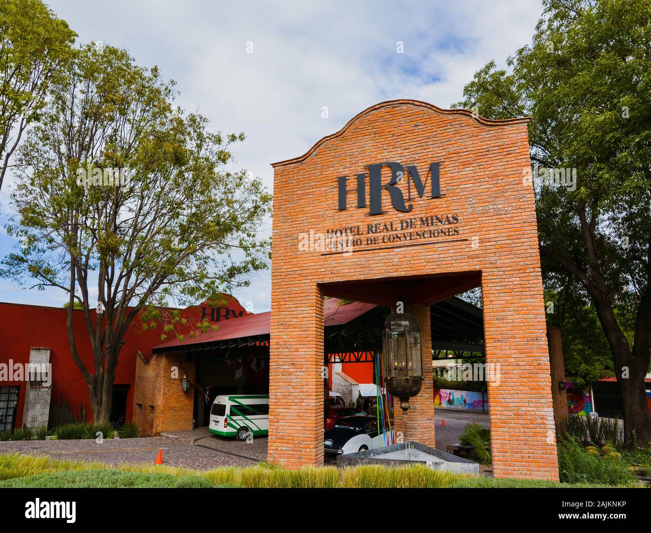 HRM - Hotel Real de Minas San Miguel de Allende, México. Foto de stock