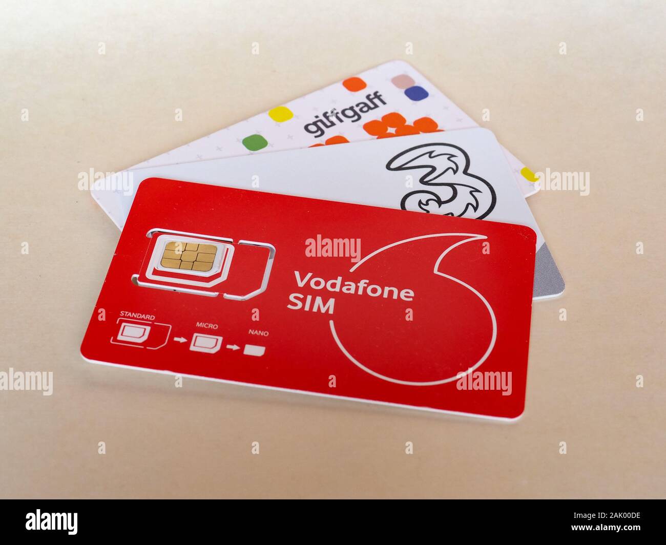 Vodafone sim card fotografías e imágenes de alta resolución - Página 2 -  Alamy