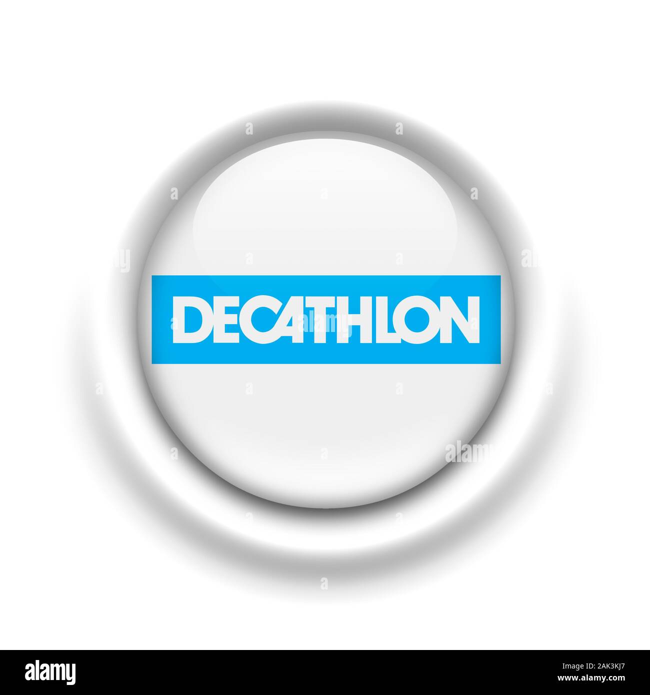 Decathlon logo Imágenes recortadas de stock Alamy