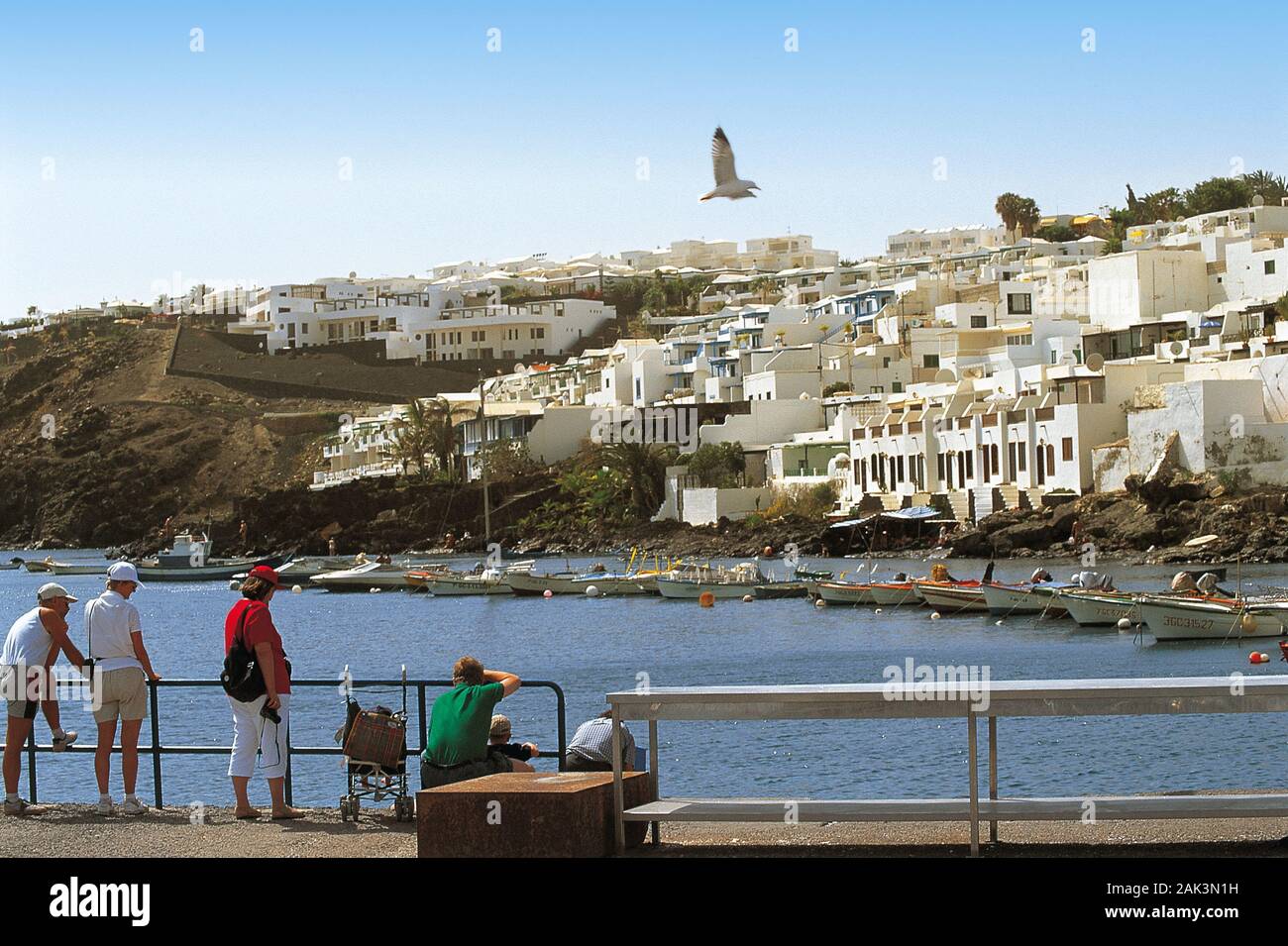 Lanzarote Puerto Del Carmen Casco Antiguo Fotos e Imágenes de stock Alamy