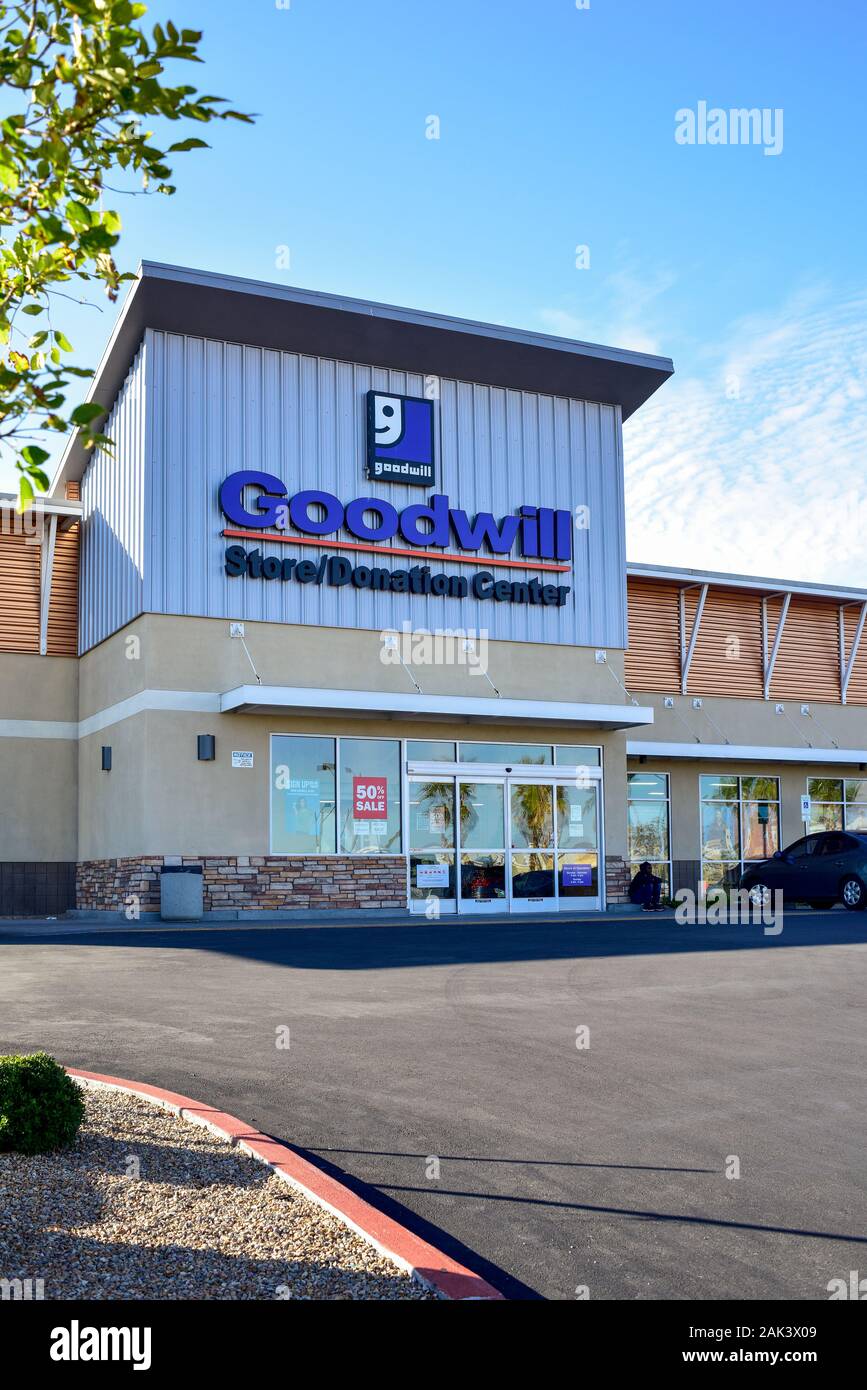 Tienda de buena voluntad en Las Vegas, Nevada Foto de stock