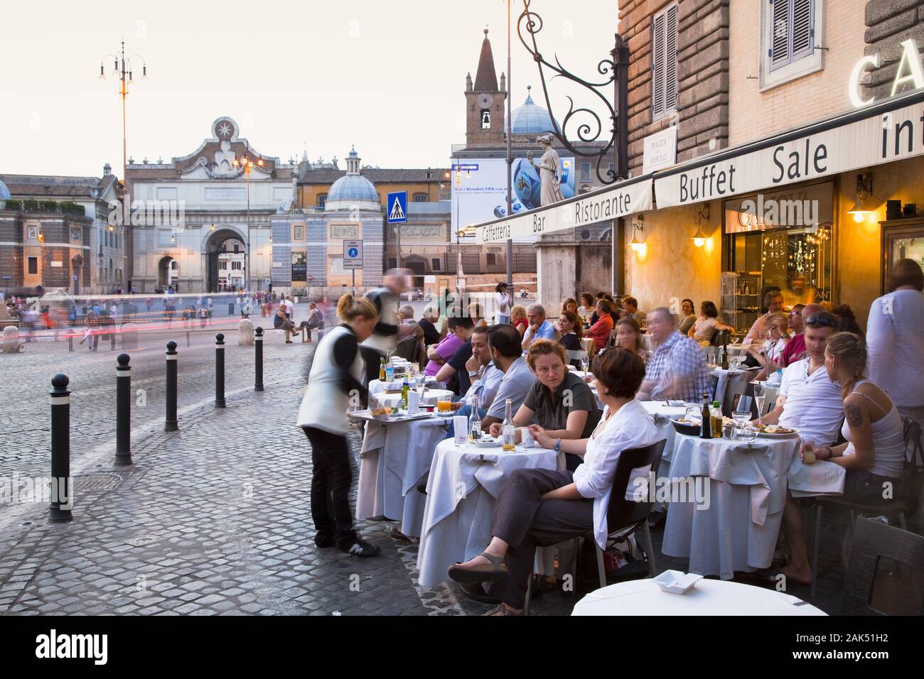 Canova Piazza Del Popolo Cafe Canova Fotos e Imágenes de stock - Alamy