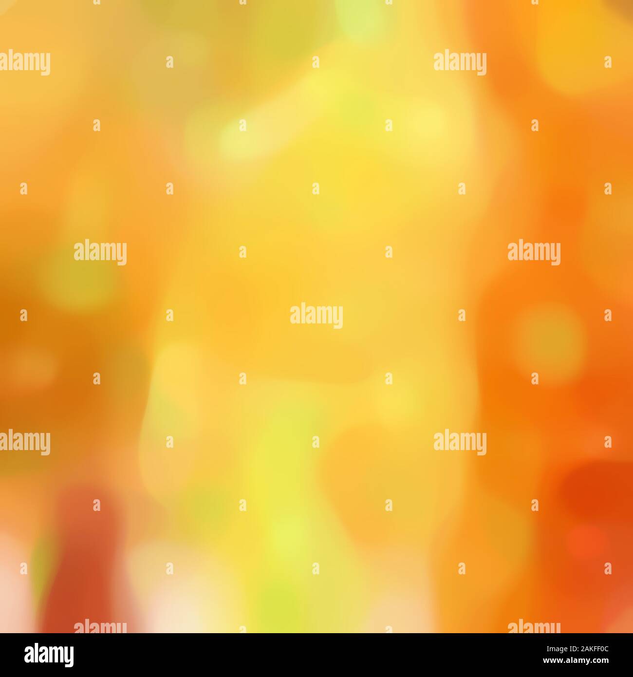 Bokeh borrosa formato cuadrado iridiscentes gráfico con fondo naranja pastel,  café y Golden Rod colores espacio para texto o imagen Fotografía de stock -  Alamy