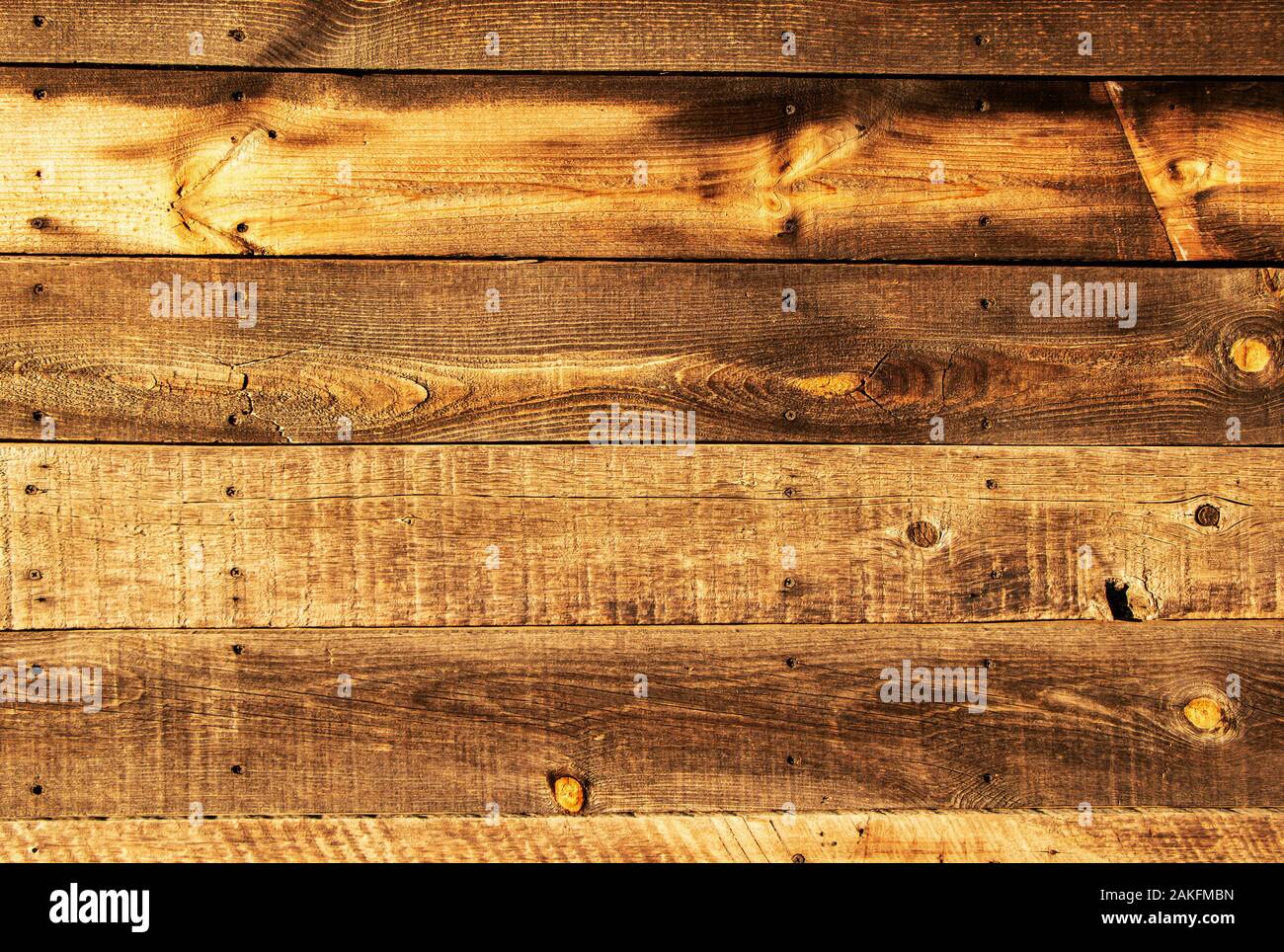 Vintage recuperadas de fondo de madera vieja en la construcción en el desierto de Arizona Foto de stock