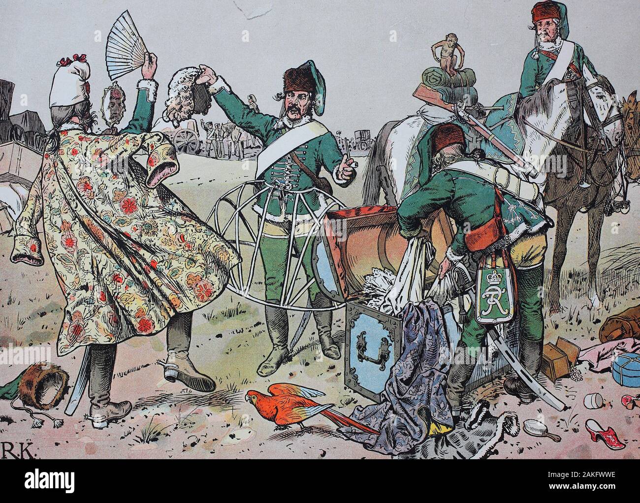 Siete años de guerra, conflicto mundial lucharon entre 1756 y 1763, el