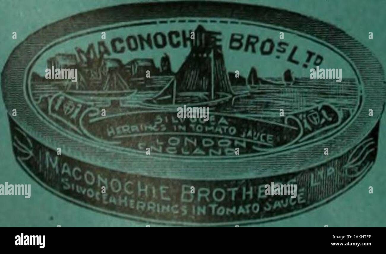 Almacenero canadiense de enero a junio de 1910 . Foto de stock