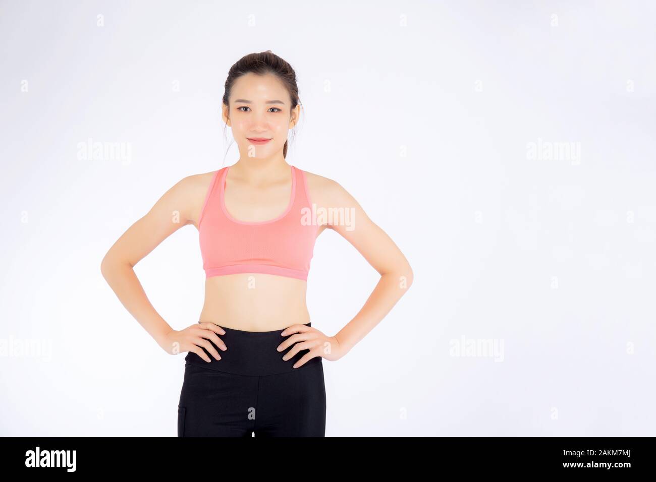Asian fitness model in studio fotografías e imágenes de alta resolución -  Página 2 - Alamy