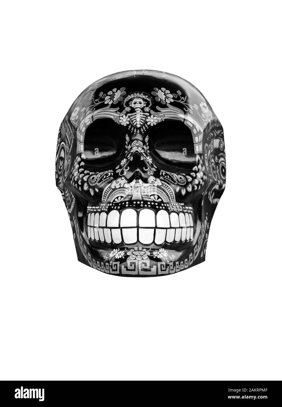 Calaveras decorativas Imágenes recortadas de stock - Alamy