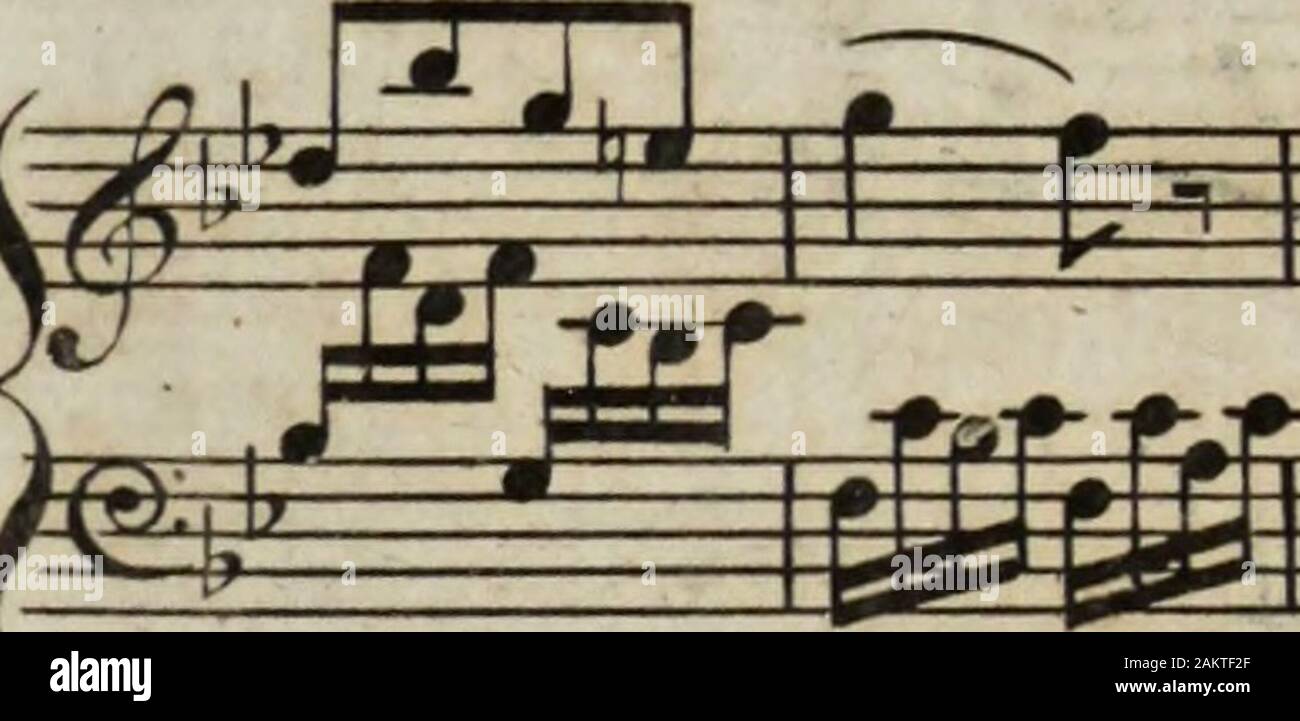 Tres sonatas para arpa : con aires escoceses y tambores : para los adagios y rondos : op2 . Foto de stock