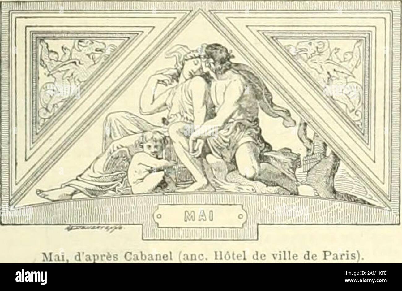 Nouveau Larousse encyclopédique illustré : Dictionnaire Universel . .Rrpi<Mi-, l"i-nages et sarclages. Mentira ou les ensaladas, sobre pmce les tomates,sobre rame les pois et les haricots. Trasplante des poti-rons, melones, tomates, berenjenas, choux, poireaux, Lai-Martes, chicorées, céleris, etc. mise en Place des paillassonspour préserver les des légumes gelées printanières. - Hist. Dans lantiquité, le premier mai était consacréà Flore, déesse des fleurs. LEglise chrétienne consacrale mois de mai à la Vierge Marie et du 1 mai uneimitation fit de la Fête des juive tabernáculos. Dans beaucoupde vil Foto de stock