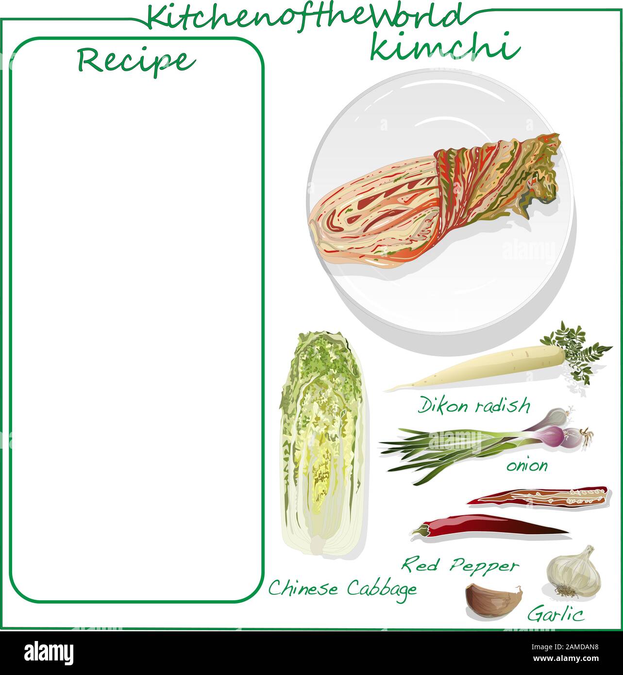 Libro de recetas cocina cubierta de recetas de comida para un vector de  libro de recetas de páginas en blanco de recetas