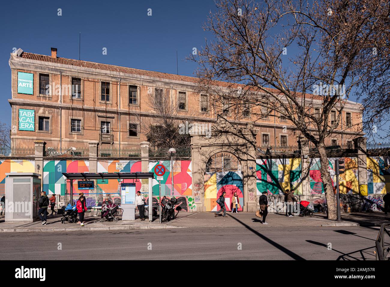 La Tabacalera De Lavapiés, Madrid, España Fotografía de stock Alamy