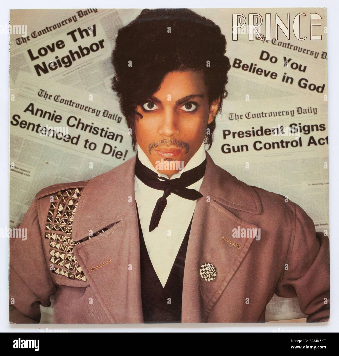 The Cover controversial, álbum de 1981 de Prince on Warner Bros. - sólo uso editorial Foto de stock