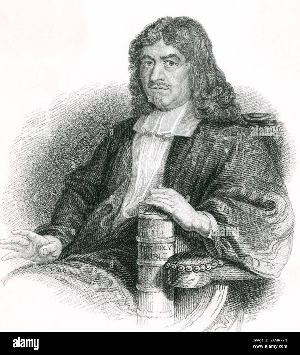John BUNYAN (1628-1688) escritor y predicador puritano inglés que escribió El Progreso del peregrino Foto de stock