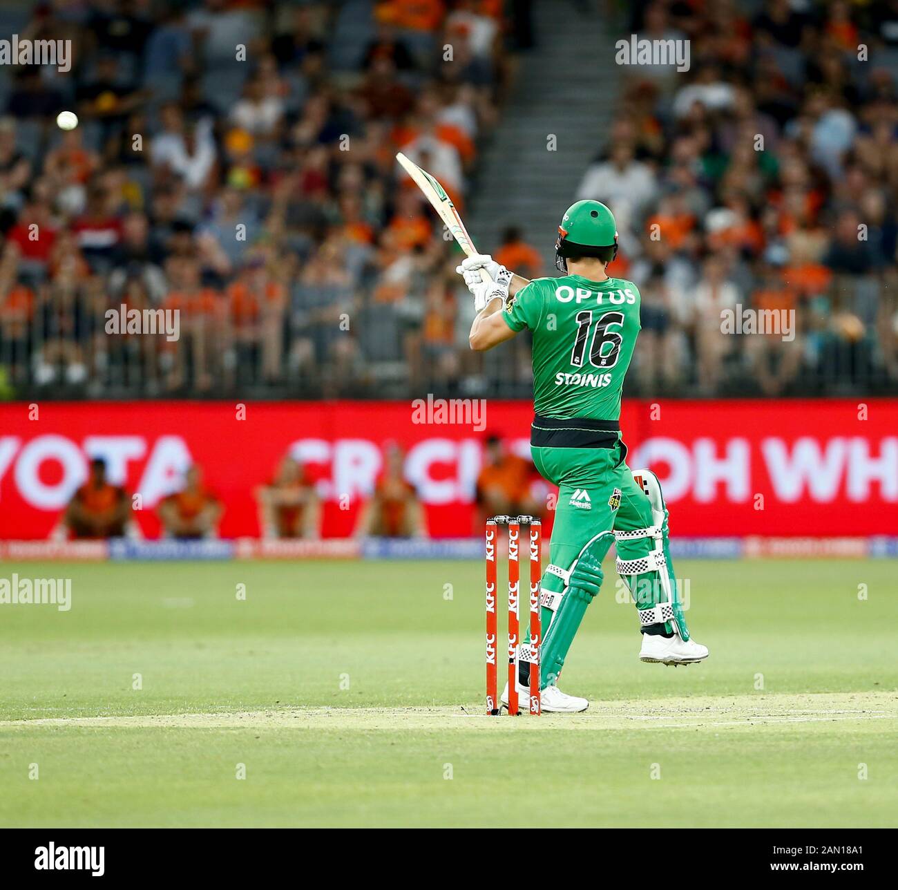 Marcus stoinis de las estrellas de melbourne Fotos e Imágenes de stock