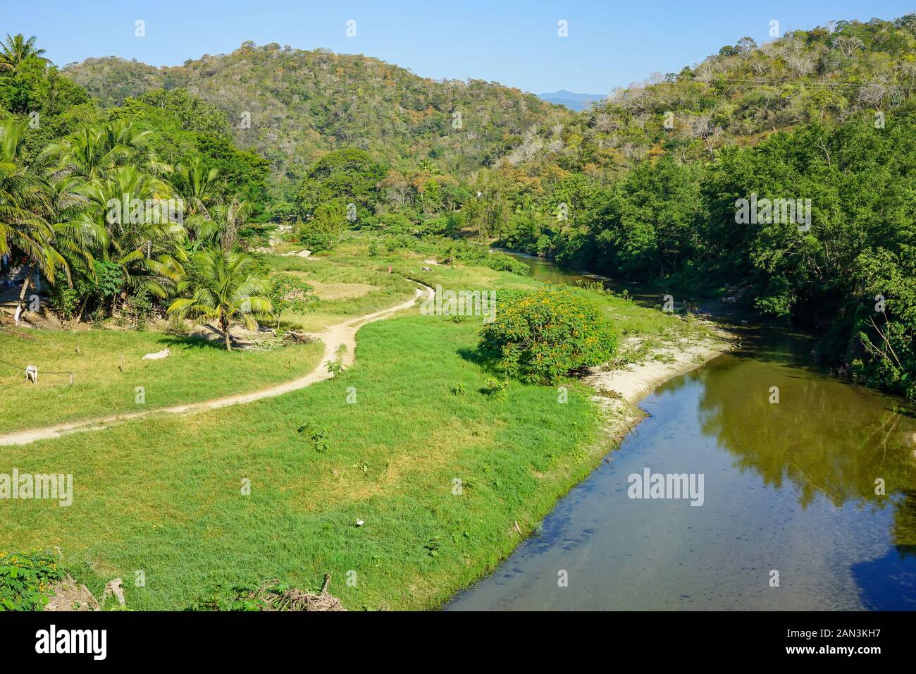Huatulco, México, Bahia de Huatulco, Foto de stock