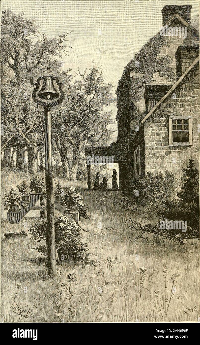La región de pasto azul de Kentucky : y otros artículos de Kentucky . n ; .-. - .?? ?-.?..- ?•-.-. Antigua masía de piedra. na n LA REGIÓN DE PASTO AZUL DE KENTUCKY Kentucky y otros artículos por JAMES LANE Allen. ILLUSTRATEDbluegrassregiono5460alle Foto de stock