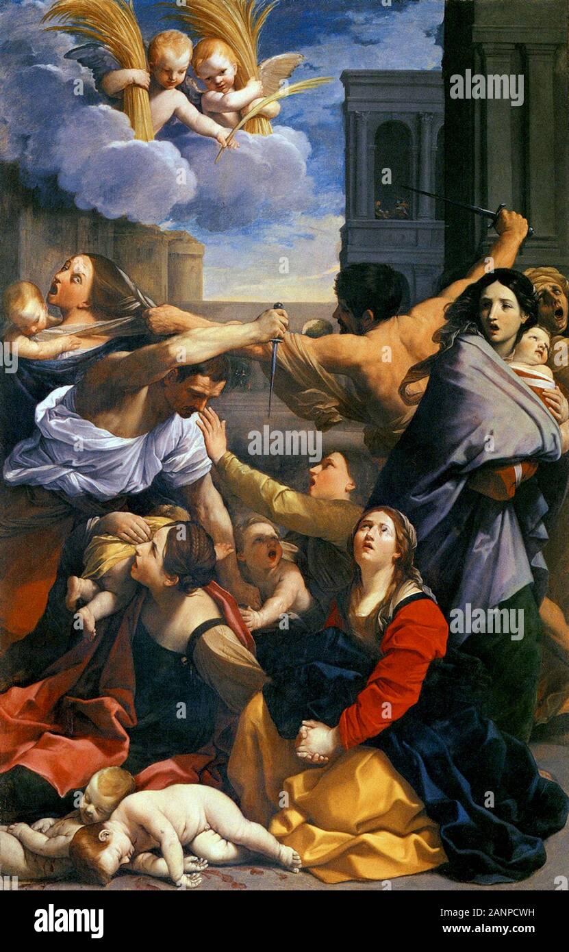 Rey herodes ordena masacre a inocentes fotografías e imágenes de alta