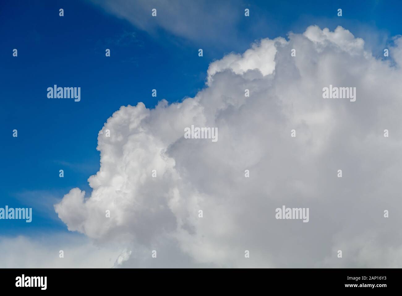 Nubes Cumulus Foto de stock