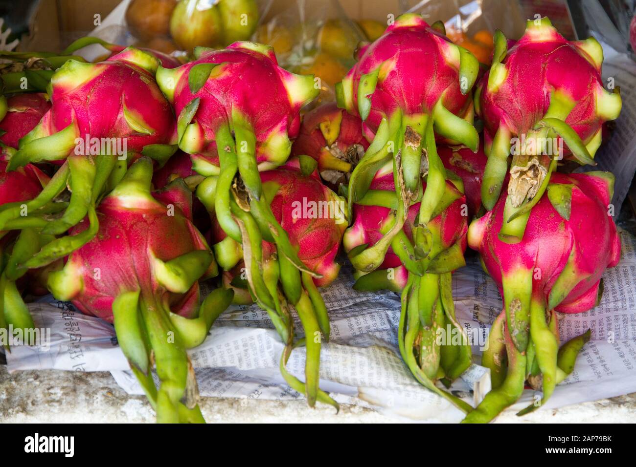 Dragon fruit Tailandia Foto de stock