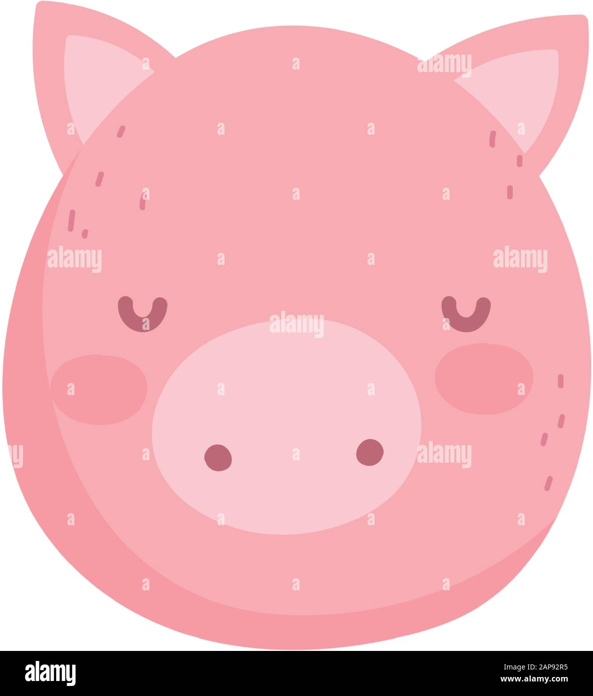 lindo cerdo cara granja animal dibujo animado vector ilustración Imagen Vector de stock - Alamy lindo cerdo cara granja animal dibujo animado vector ilustración Imagen Vector de stock - Alamy