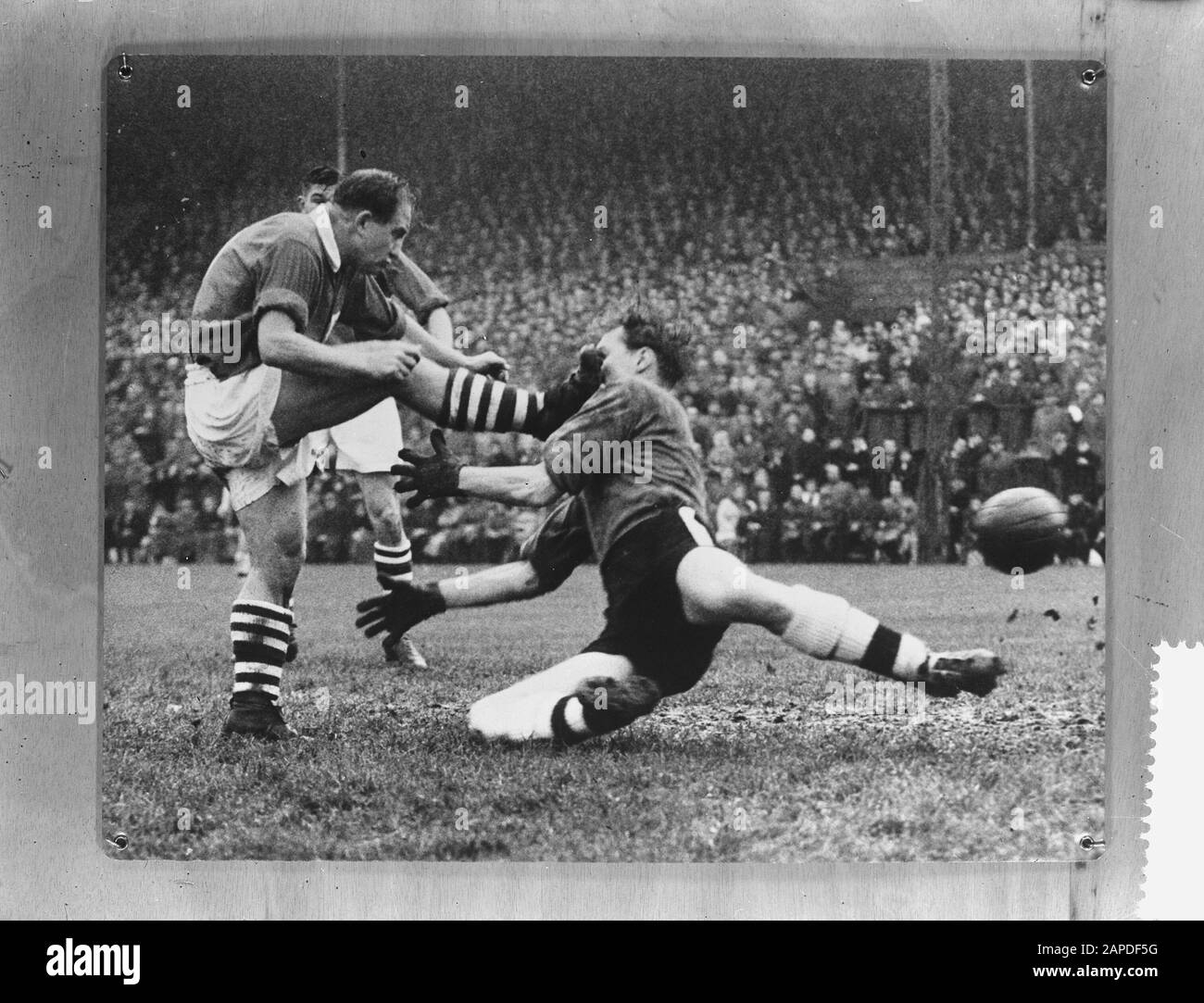 Mejor fotografía de deportes por inglés Robert Edwards Fecha: 11 de abril de 1958 Foto de stock