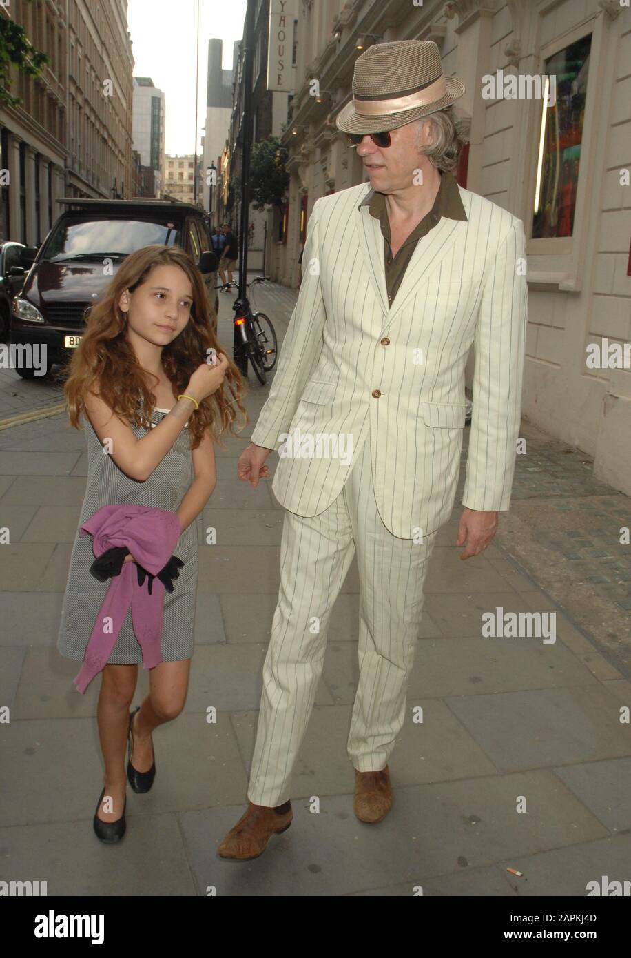 Bob Geldof y Heavenly Hiraani Tiger Lily Hutchence Geldof abren la
