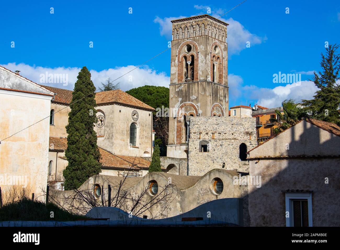 Duomo Di Ravello, Ravello, Provincia De Salerno, Italia Foto de stock