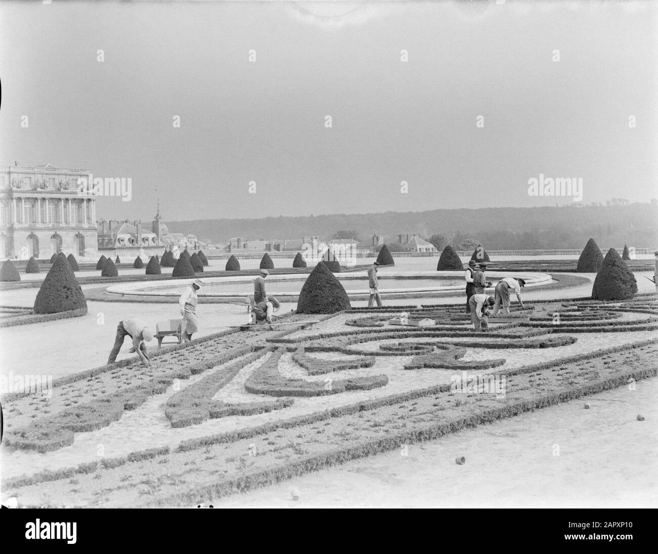 Reportaje Jardín de París alrededor del Palacio de Versalles