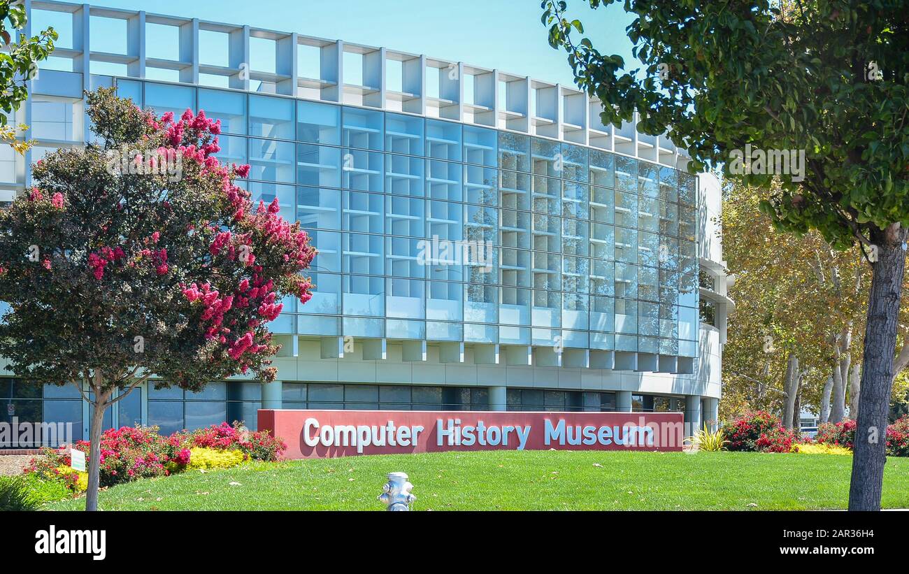 Computer History Museum - Mountain View, CA, Estados Unidos Foto de stock