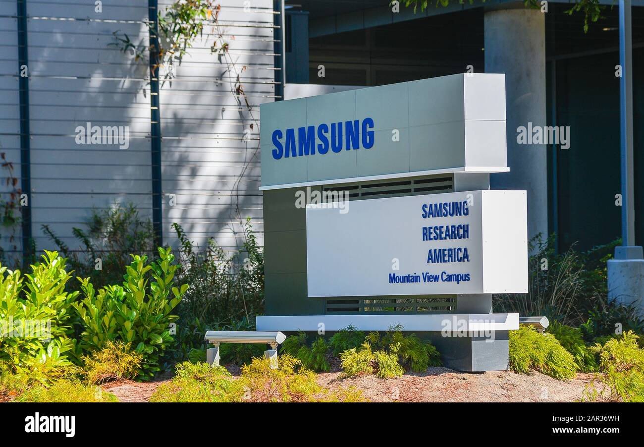 Samsung Research America - Mountain View, CA, EE.UU Foto de stock