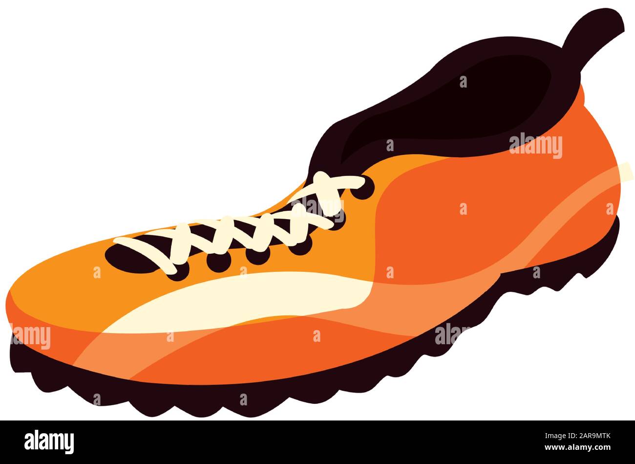 botas de fútbol americano con diseño de ilustración vectorial de fondo  blanco Imagen Vector de stock - Alamy