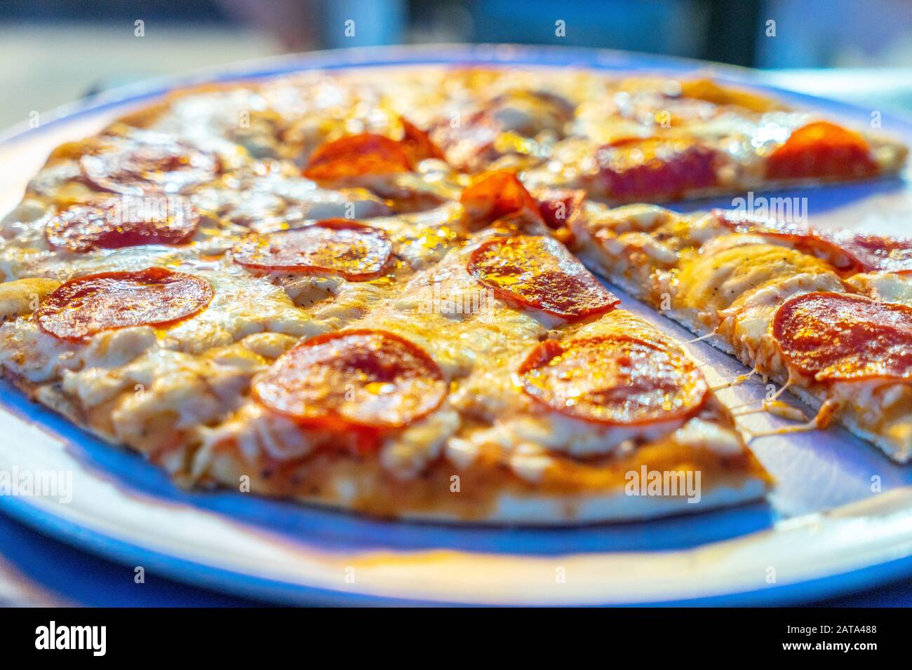 Tacos tradicionales 'el pastor' en Cancún, México Fotografía de stock