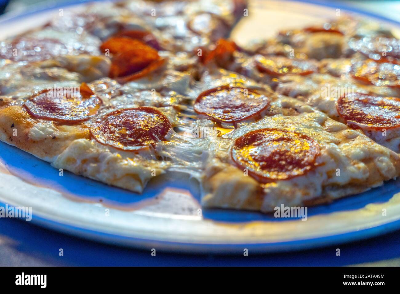 Tacos tradicionales 'el pastor' en Cancún, México Fotografía de stock