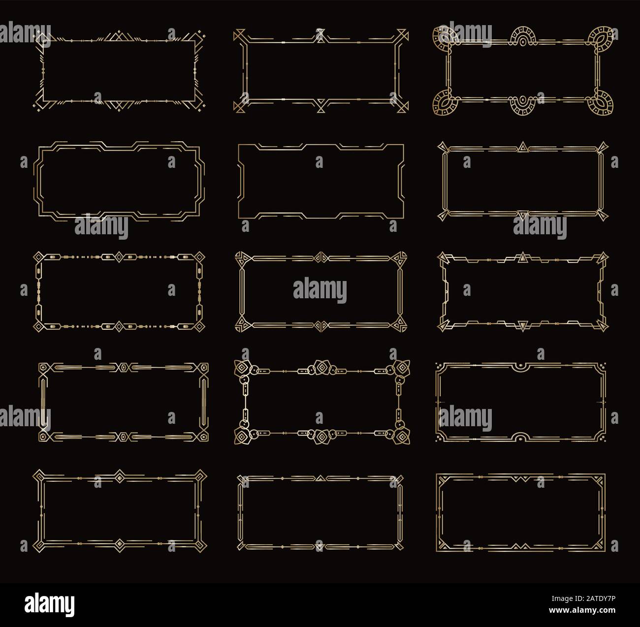 diseño de borde contemporáneo