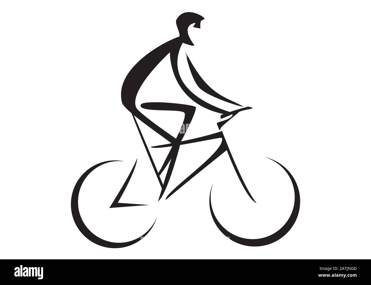 Andar en bicicleta dibujo fotografías e imágenes de alta resolución - Alamy