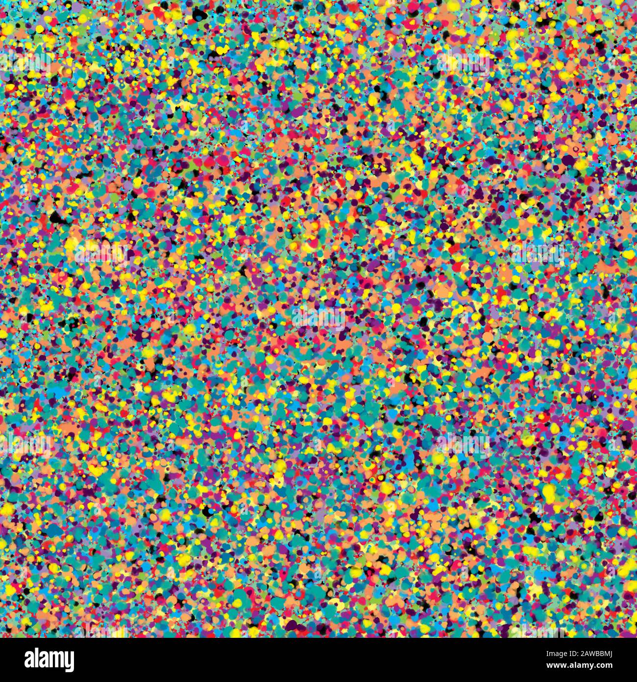 Comprensión zona George Bernard pintura colorida y detallada que salpican ilustración de fondo con pequeñas  gotas y gotas de pintura manchas diseño de textura Fotografía de stock -  Alamy