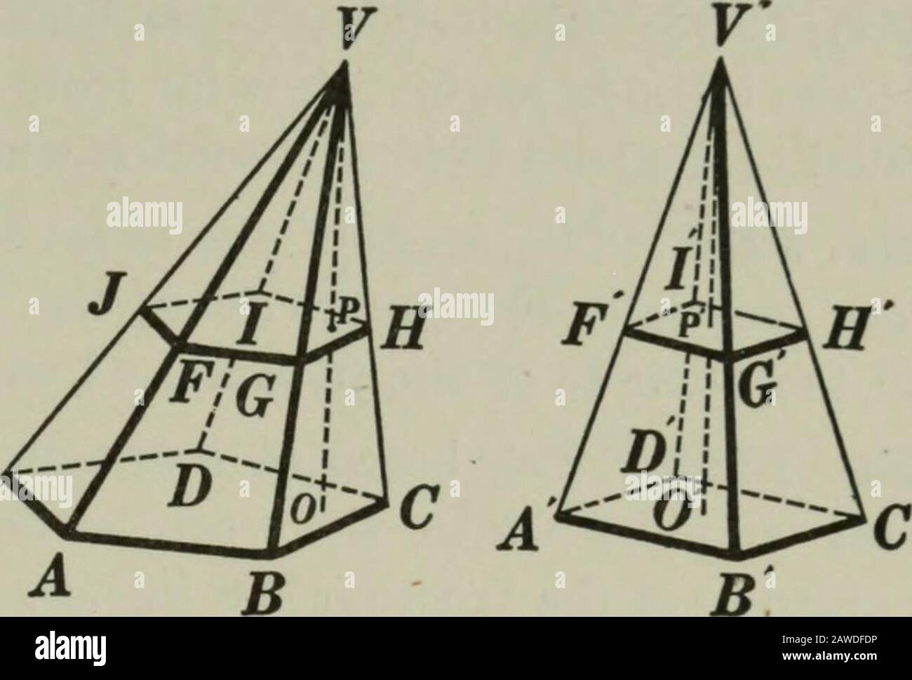 Geometria Plana Y Solida P Vb Vc Z2 Vf Vg Vh Vp Probar I I Vg Vhii Abodo Fghij I Argumento 1 A Traves Del Plano De Paso V Rs Ii