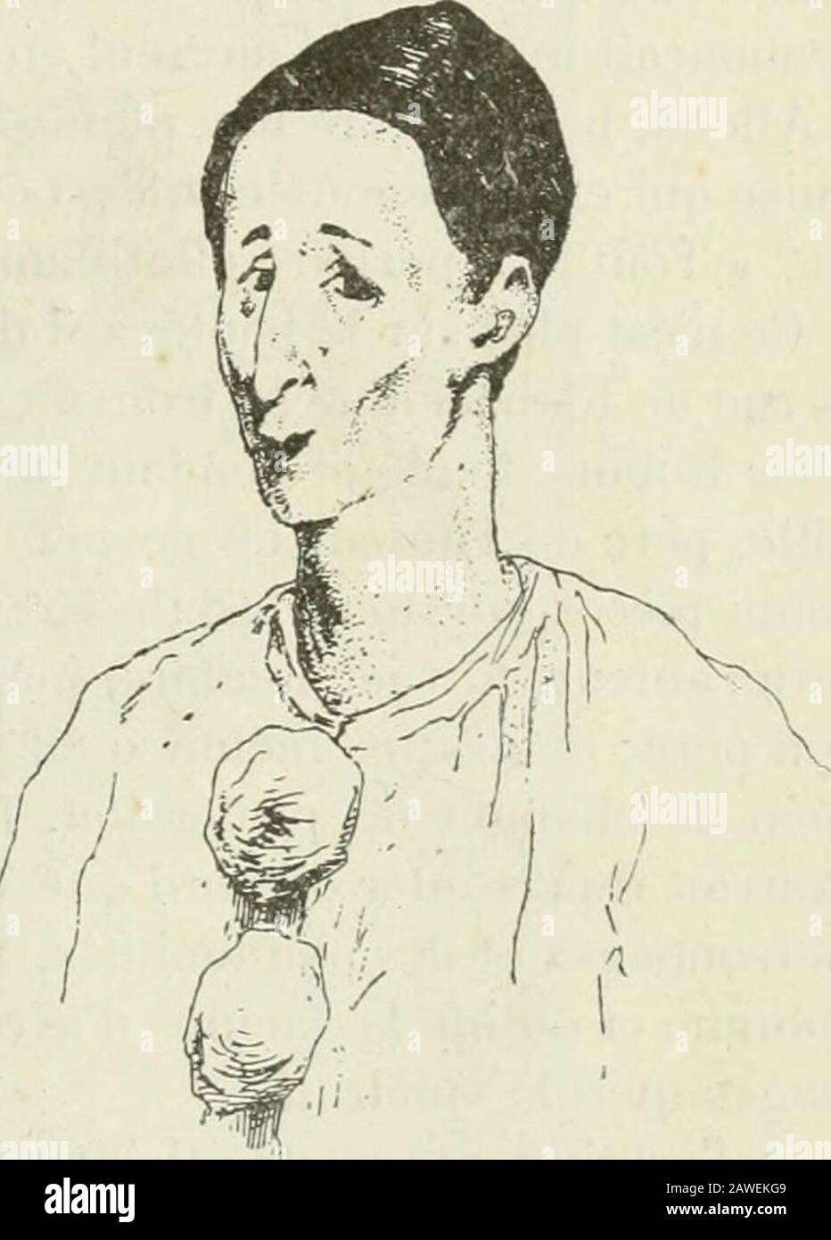 La Lecture . rire et pleurer,cest quil avait la grâce, lasveltesse, îéléa-ance, la vivaci-té, et quil savait être comique,exciter lhilarité dune salle entière sans jamêtre grossier et sans tomber dans la vulga-rité. Deburau a eu — et il la méritait — une renommée en soncenre égale à celle de Frederick Leinaître, de Bouffé ou Demi® Rachel. En peut dire que tout París un couru le voir et ([uila enchanté tout París. Grâce à lui, la pantomim (tait devenueun art exquisiis, plein datatrait et dune saveur toute particulière.Ce petit théâtre des Funambules, qui était Grand comme mamain, était dailleurs Foto de stock